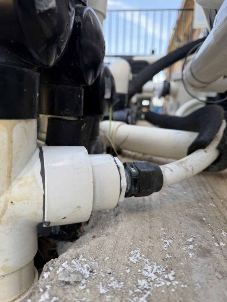 Pool plumbing